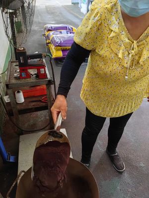 Alto teor de minerais Pó de ração animal com sangue de pato e de frango fresco 5% teor de fibras